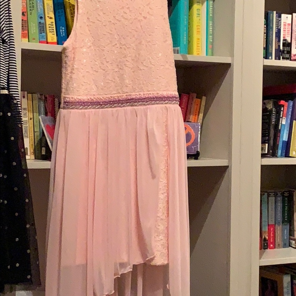 Baby pink girls dress
